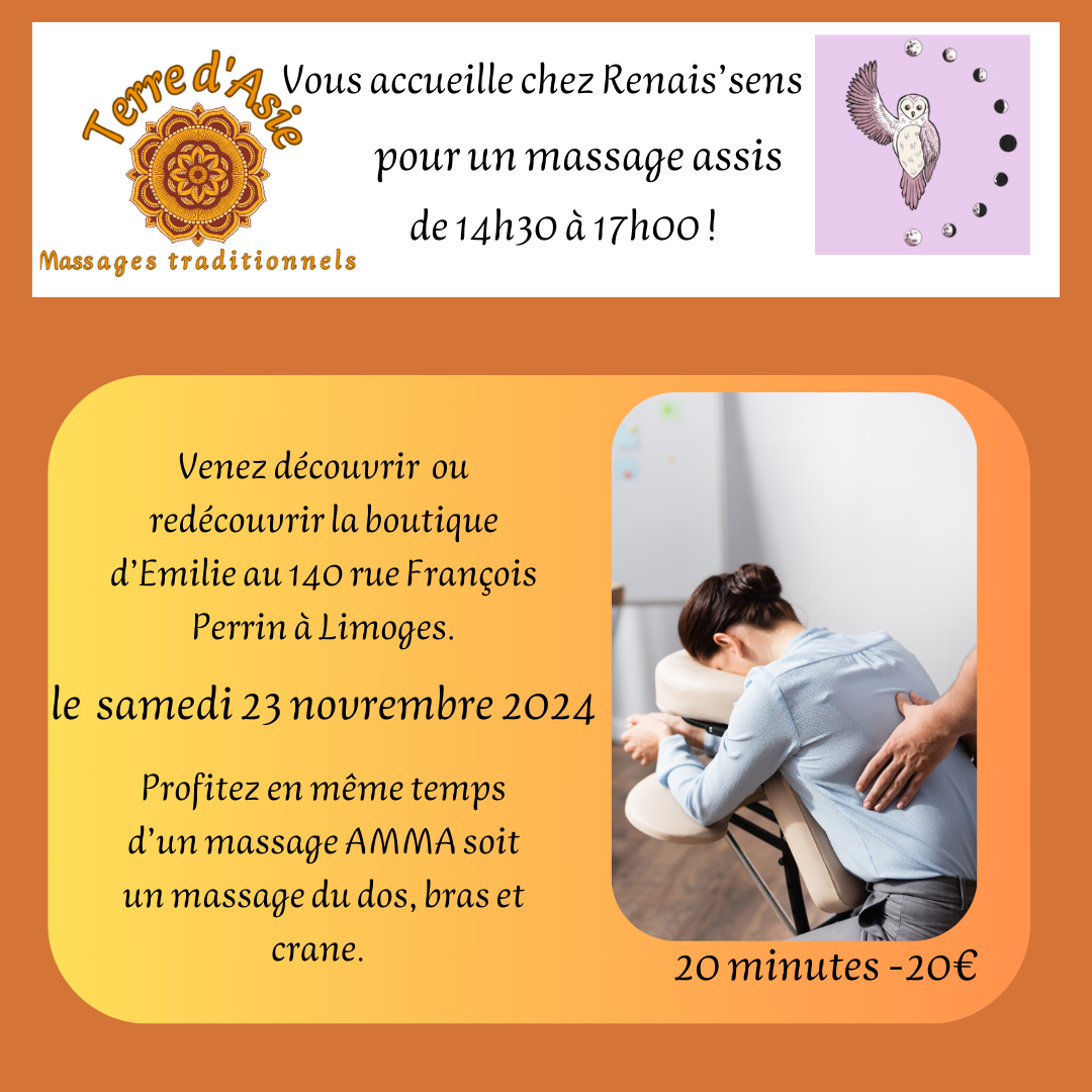 massage sur chaise