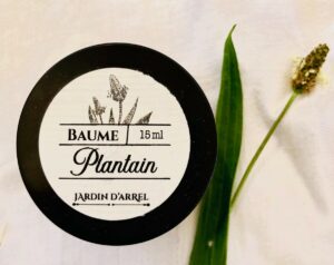 baume plantain jardin d'arrel