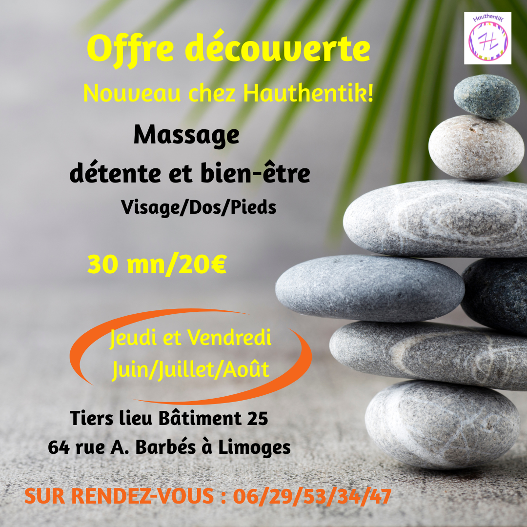 Massage bien-être et détente à prix doux