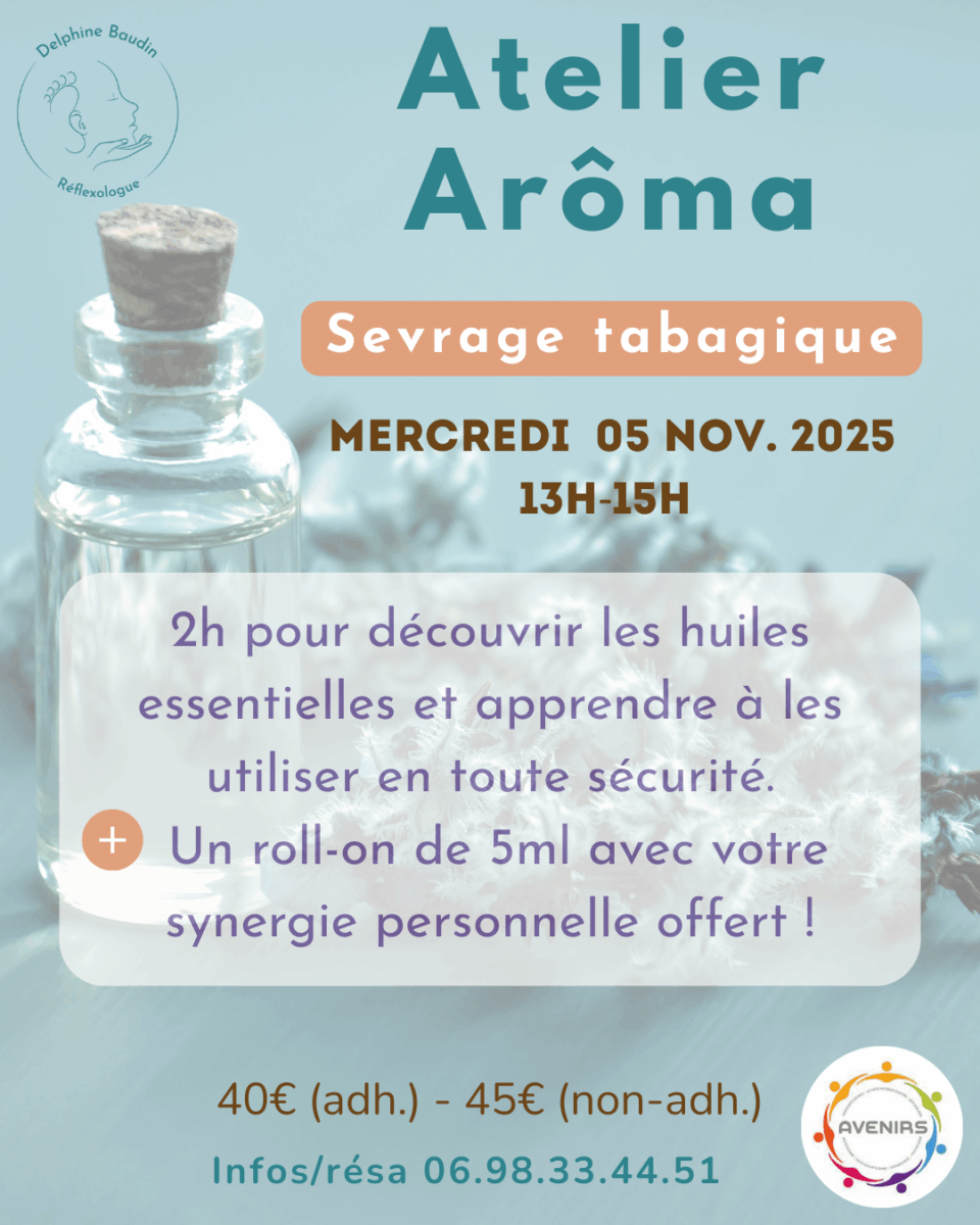 Atelier Aroma Sevrage tabagique