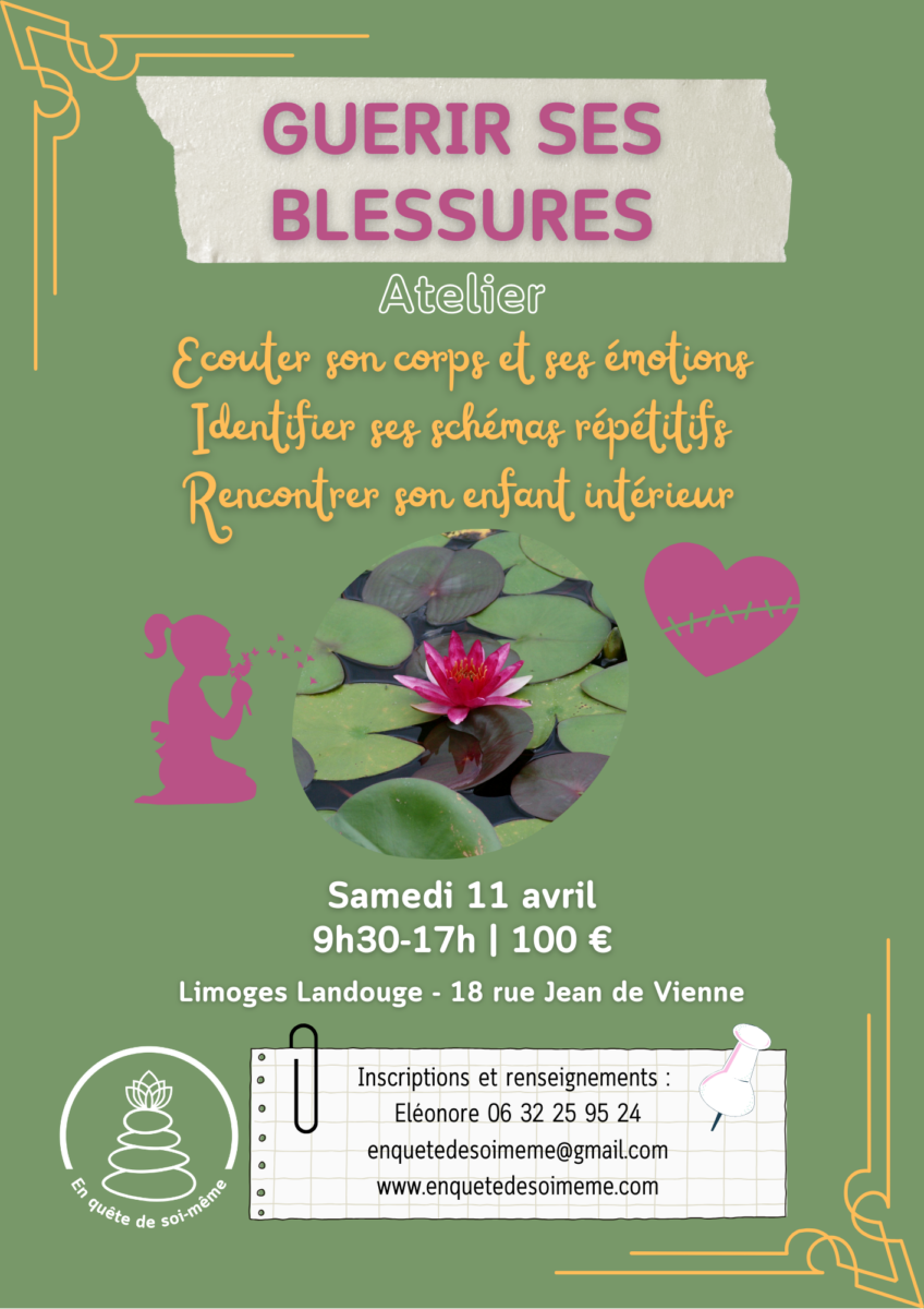Atelier Guérir ses blessures