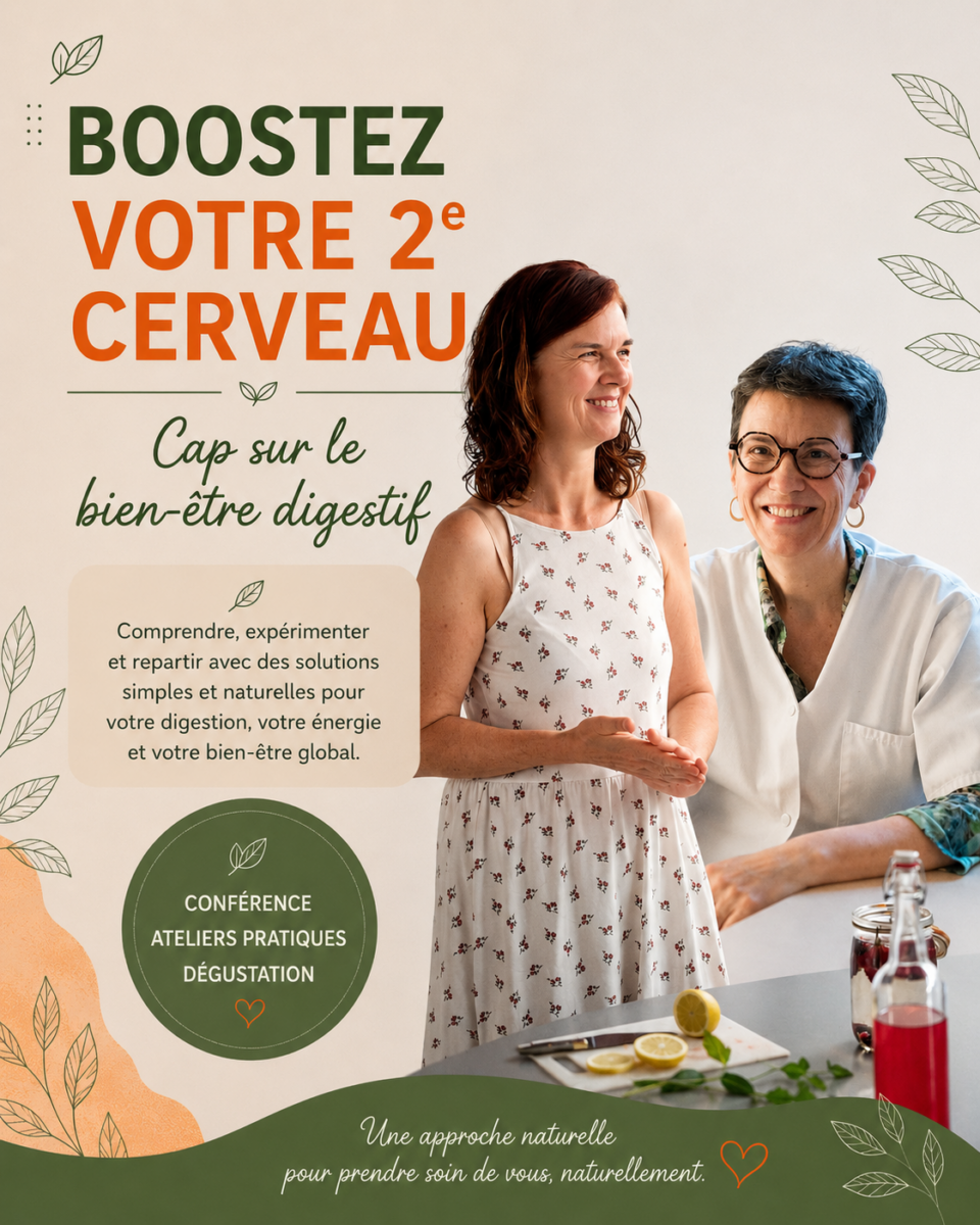 BOOSTEZ VOTRE 2èME CERVEAU - Cap sur le bien-être digestif