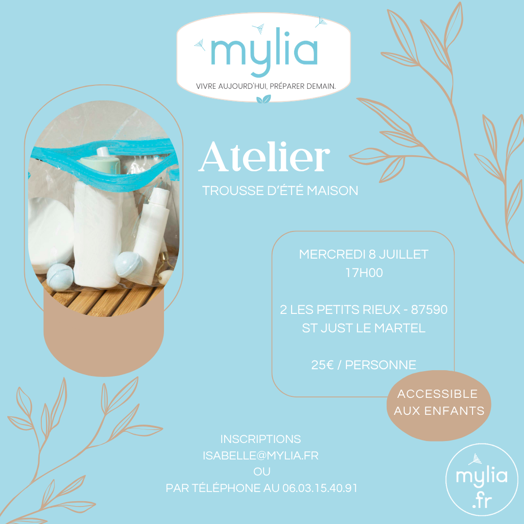 Atelier de fabrication Trousse d'été